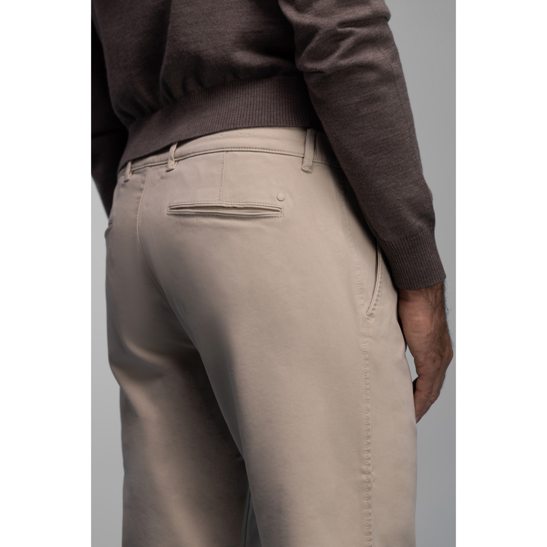NORTH84  Pleated chino beige