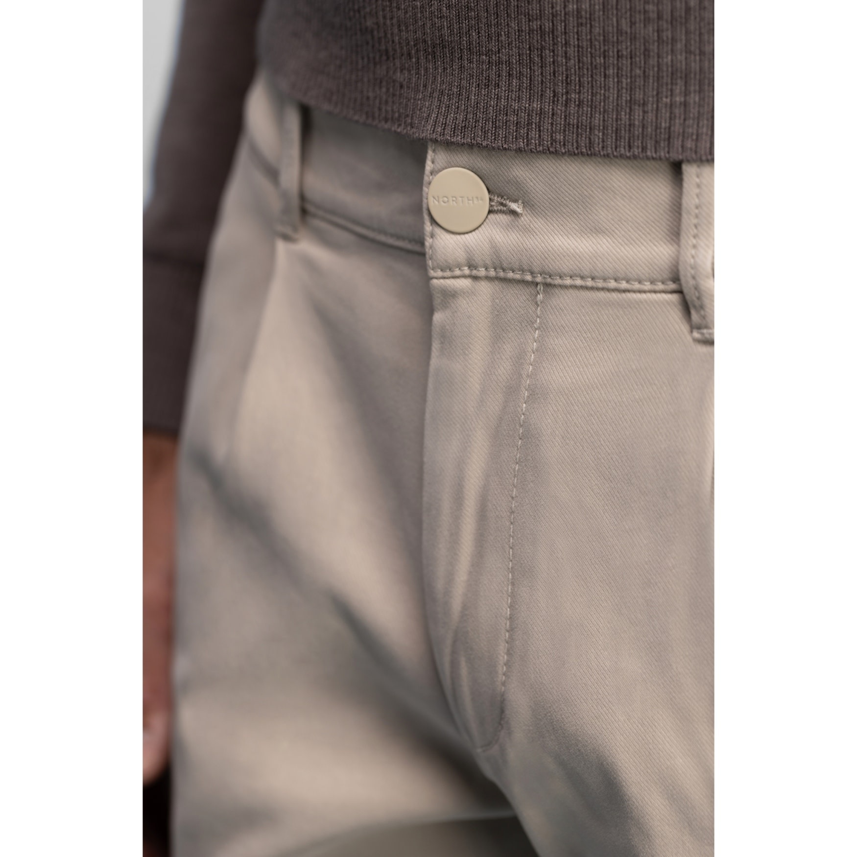 NORTH84  Pleated chino beige