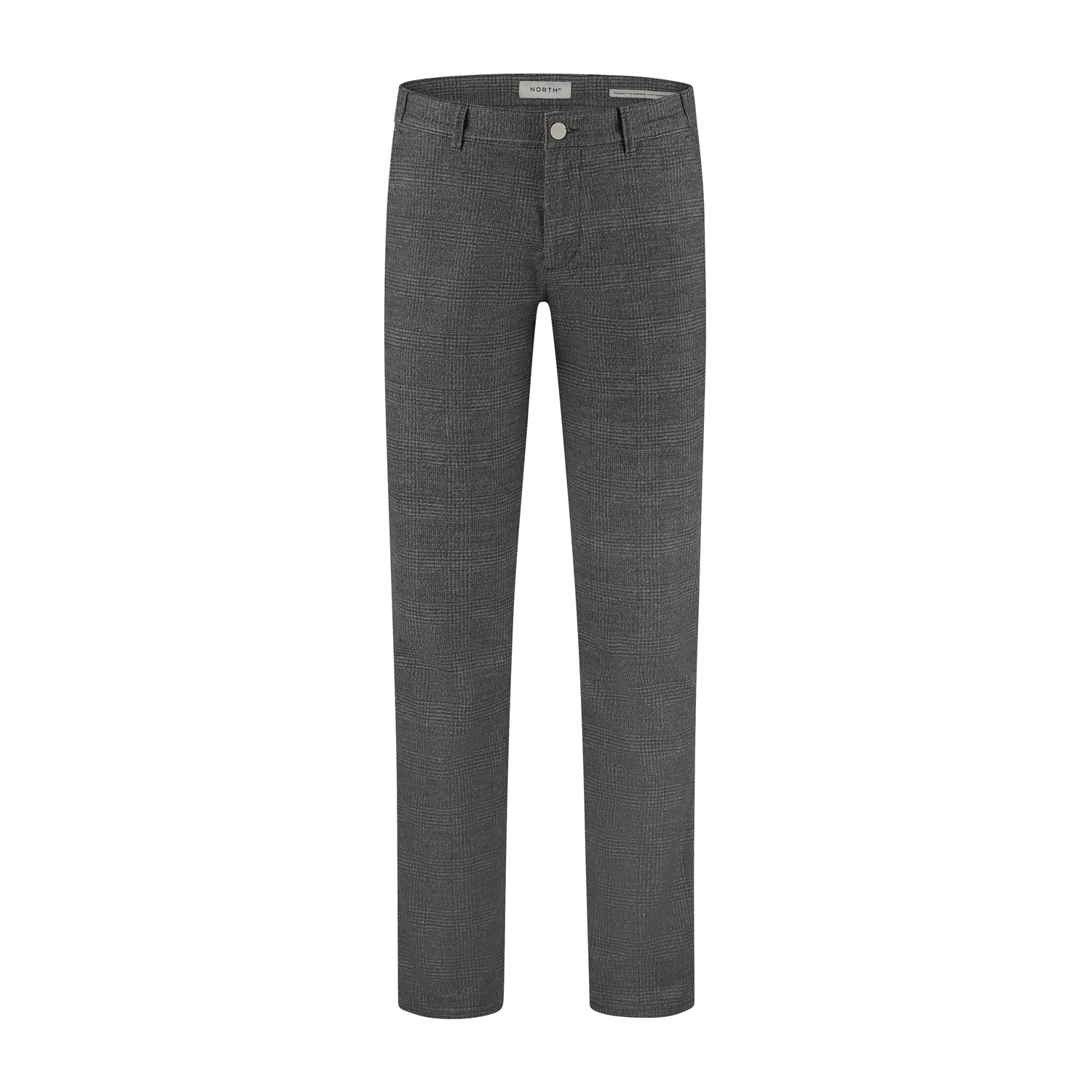 NORTH84 Prestige chino grey checkered