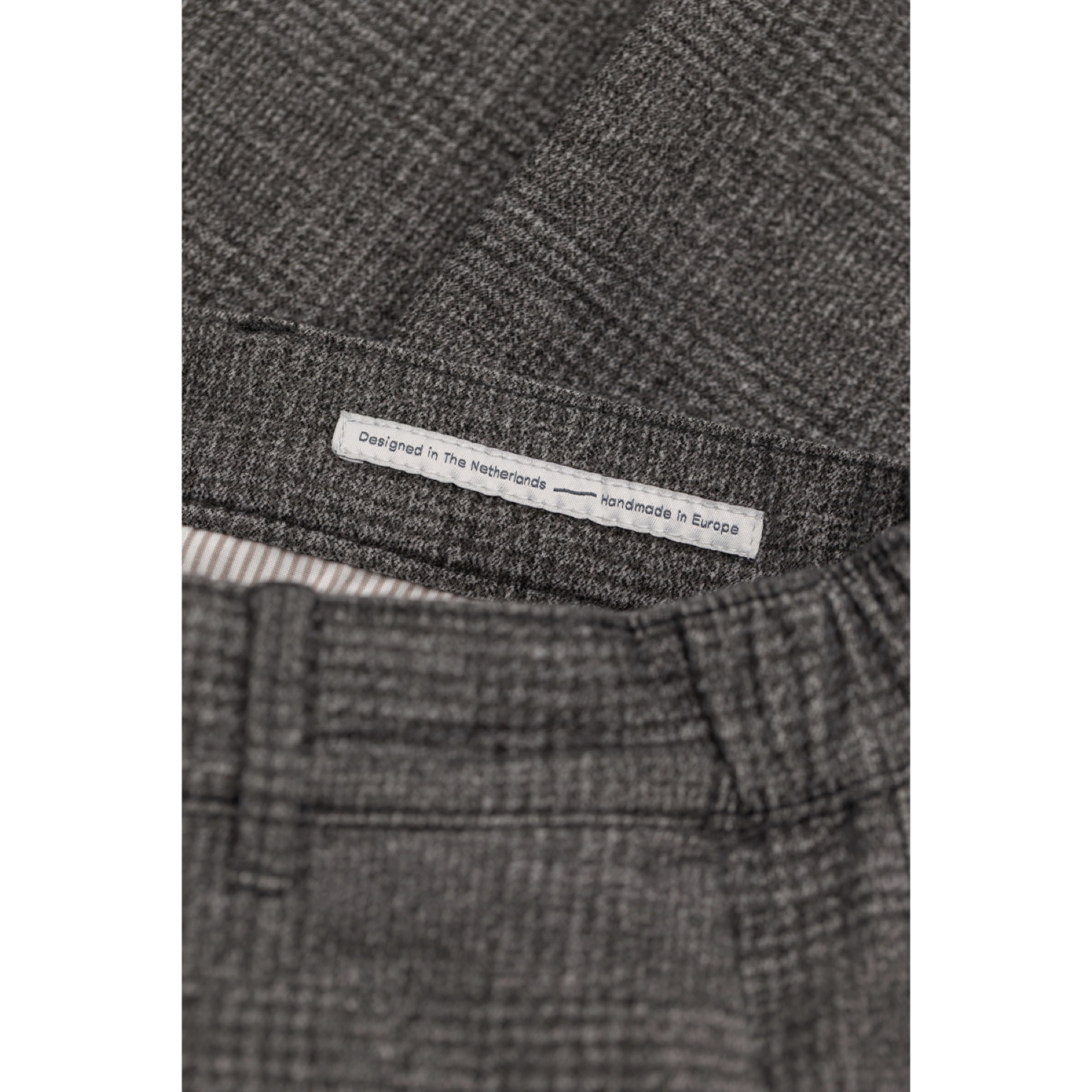 NORTH84 Prestige chino grey checkered