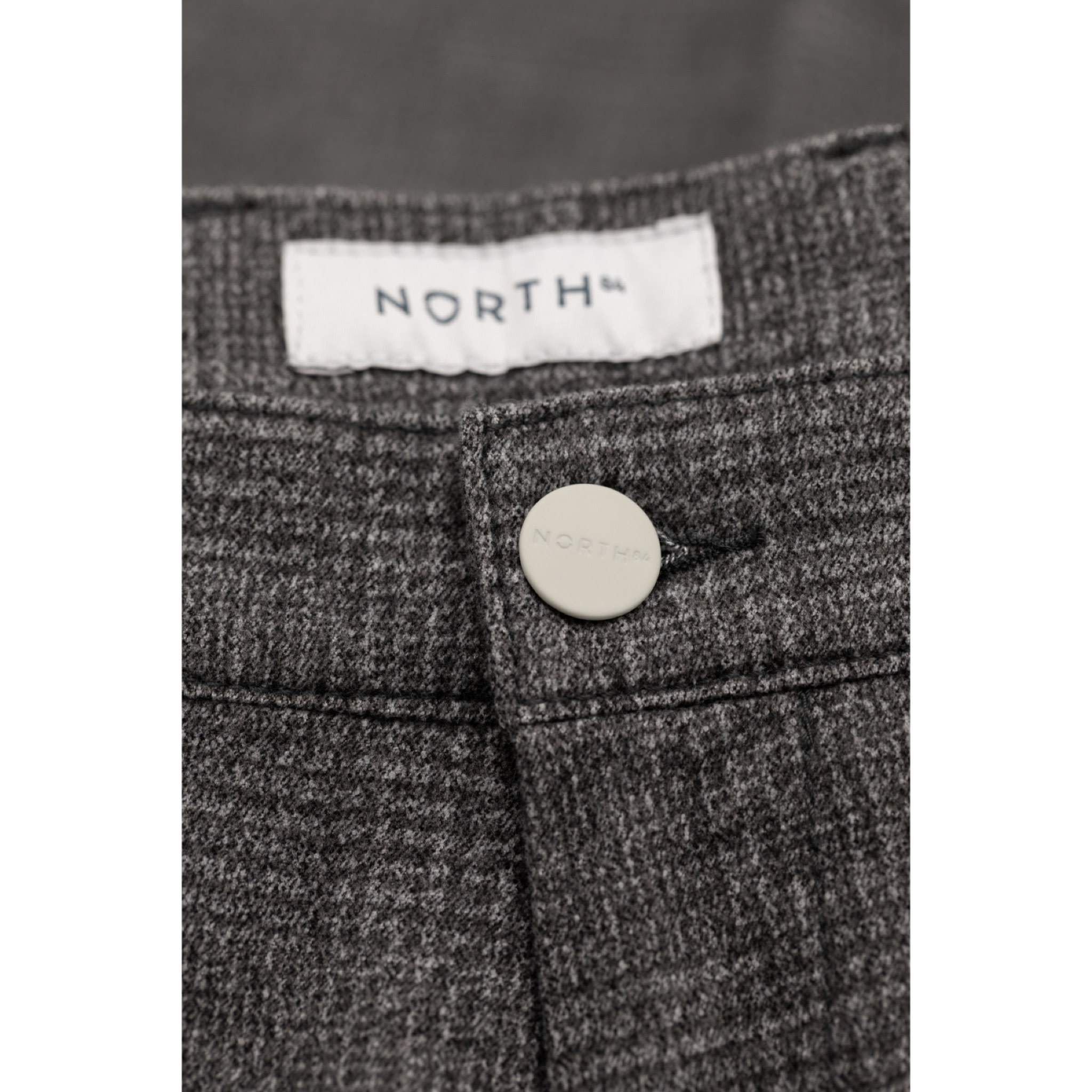 NORTH84 Prestige chino grey checkered