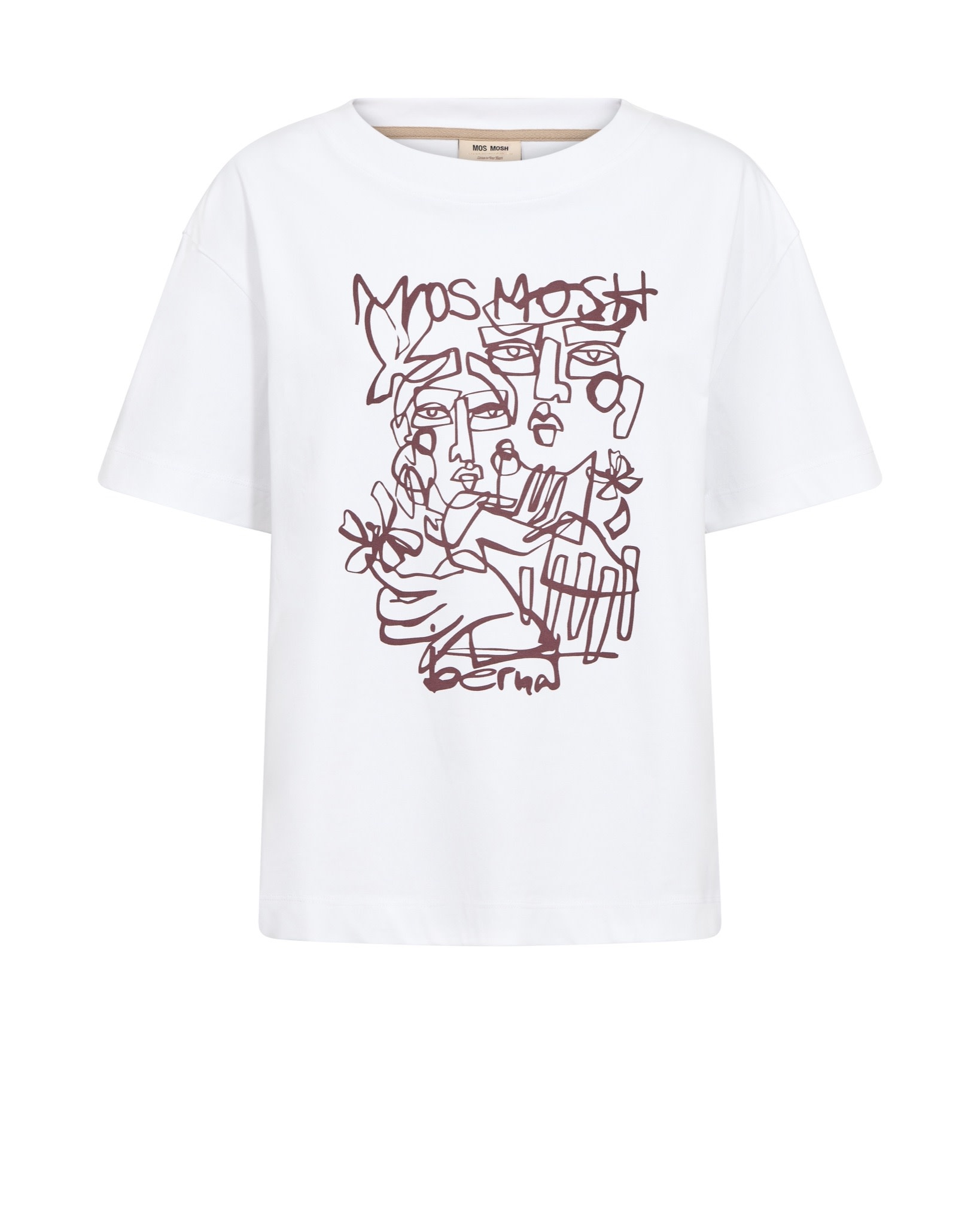 MOS MOSH Bernat T-shirt White