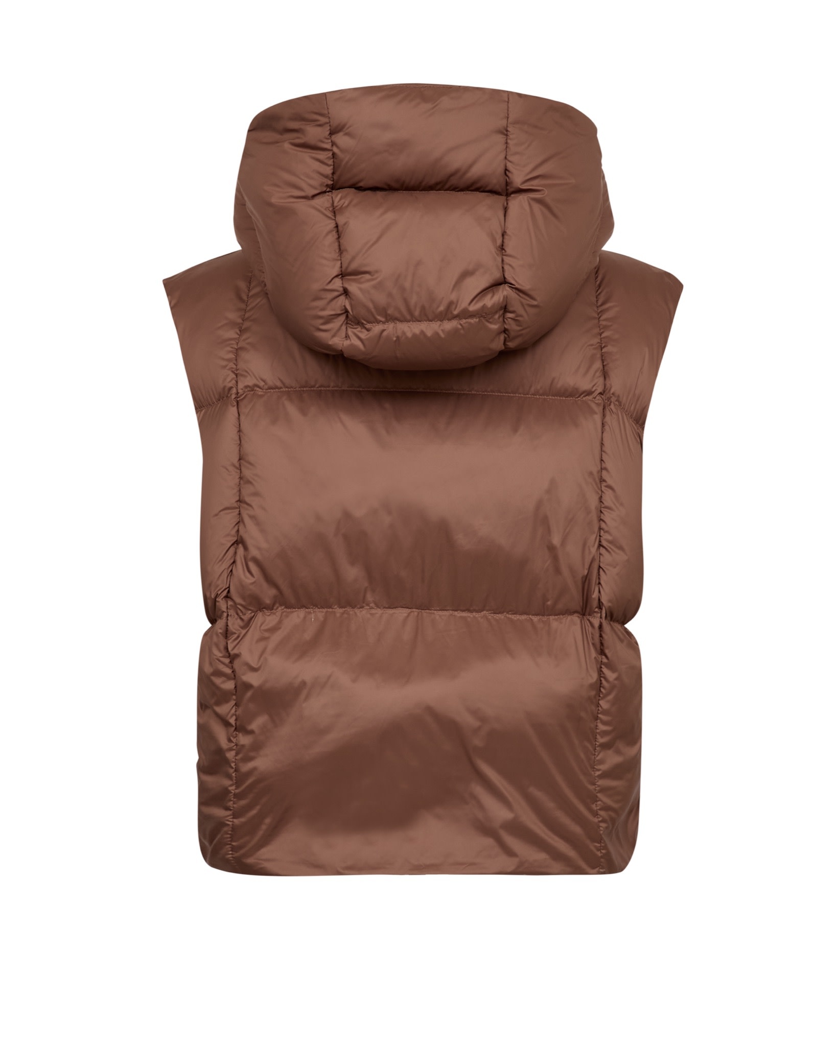 MOS MOSH Kiara Tally donsgilet Downtown Brown