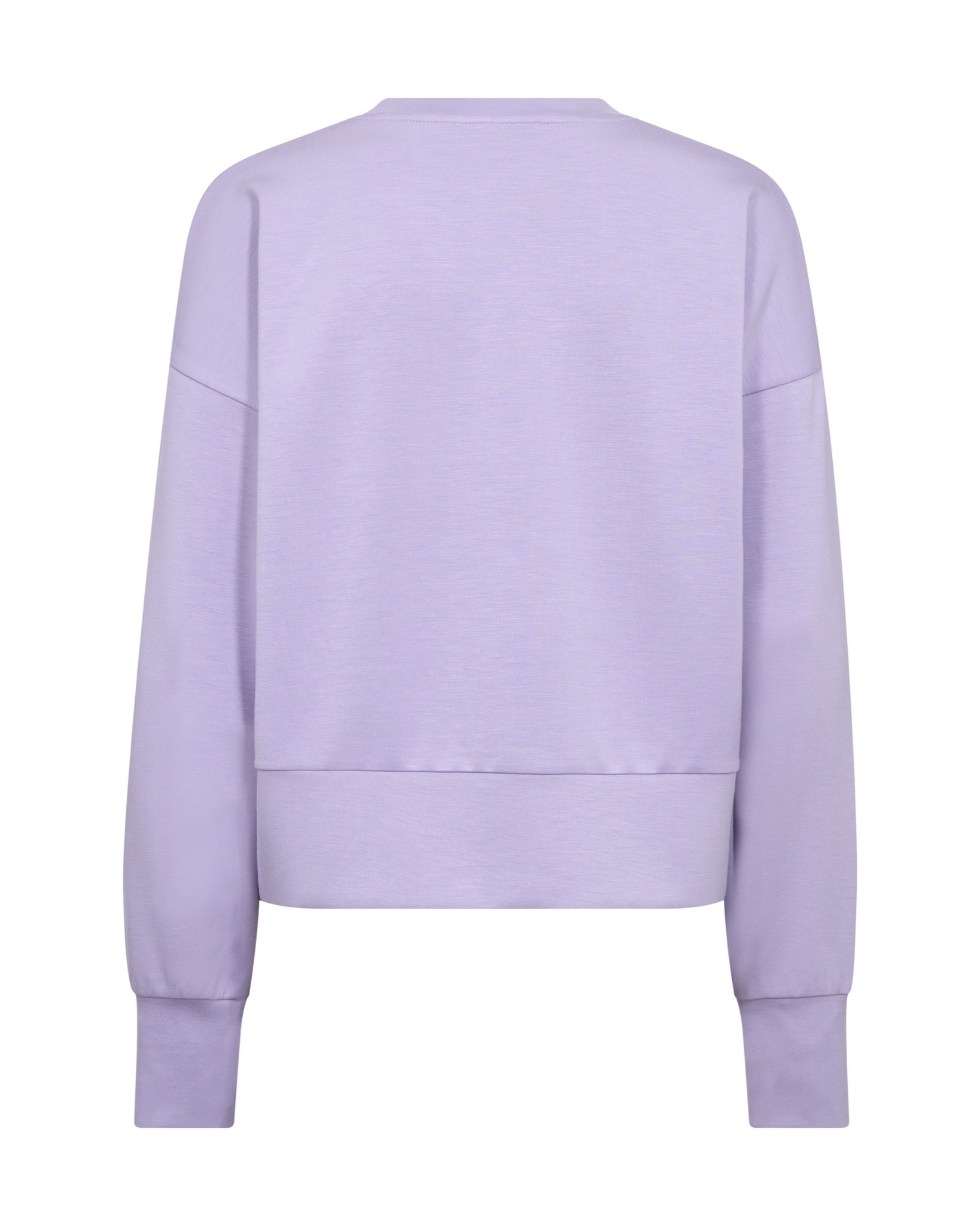 MOS MOSH Nima sweatshirt Violet Tulip
