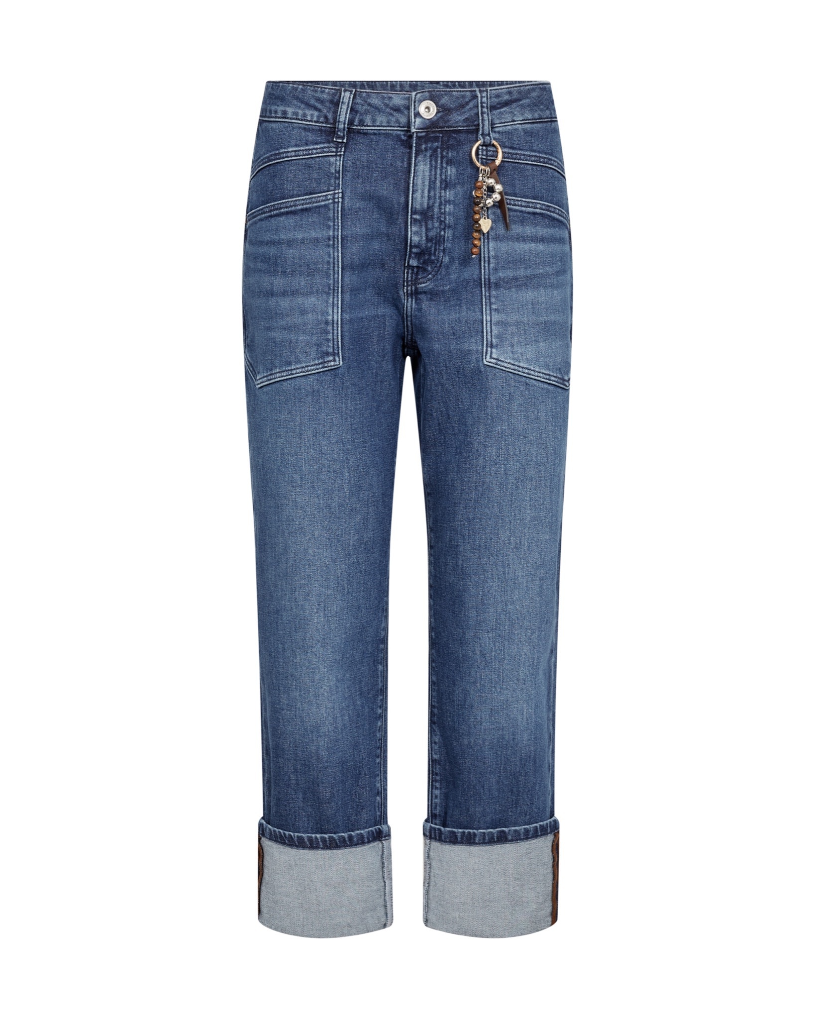 MOS MOSH Rachel Kyoto jeans Blue, lengte 30