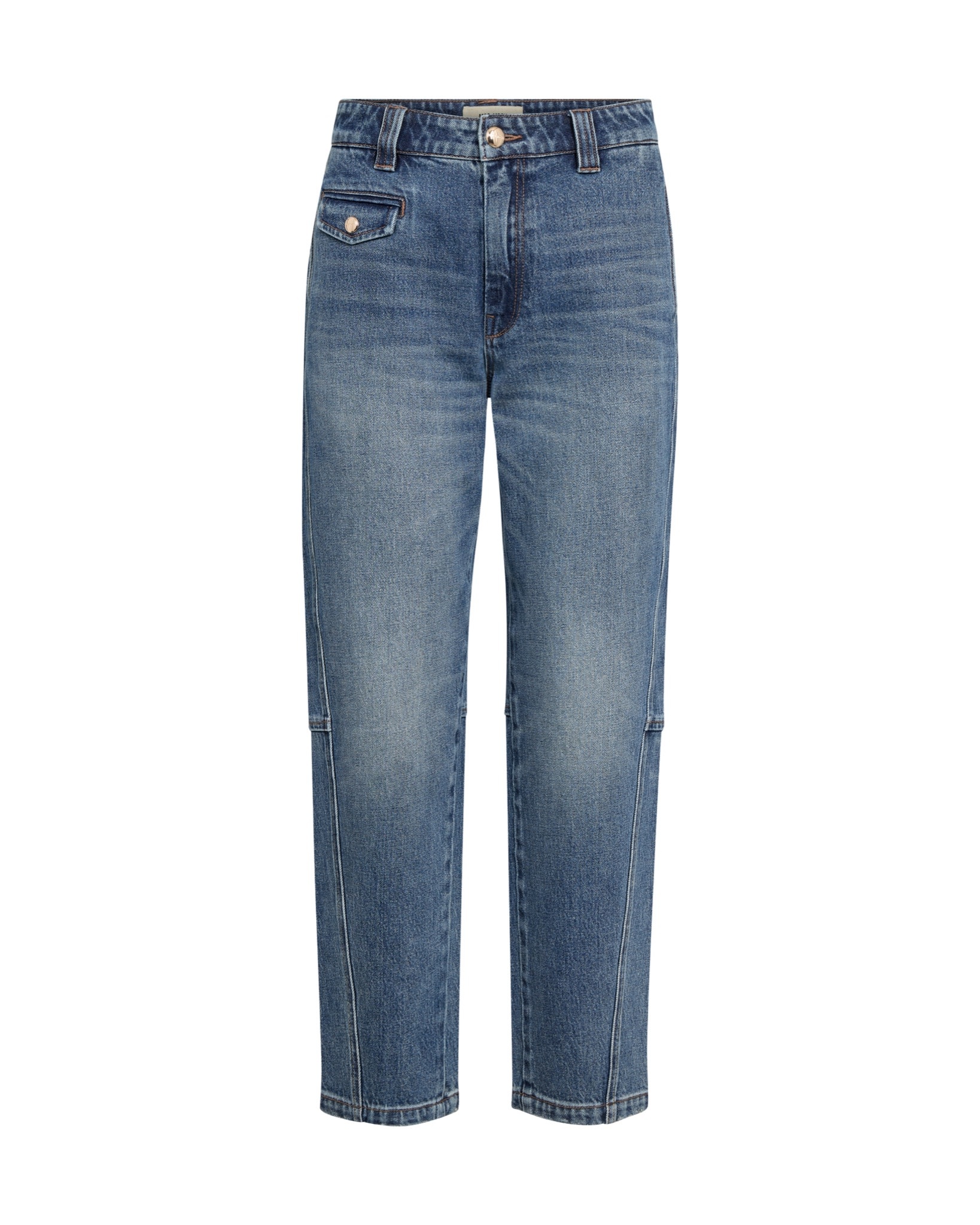 MOS MOSH Aymen Chino Denim jeans Blue, lengte 32