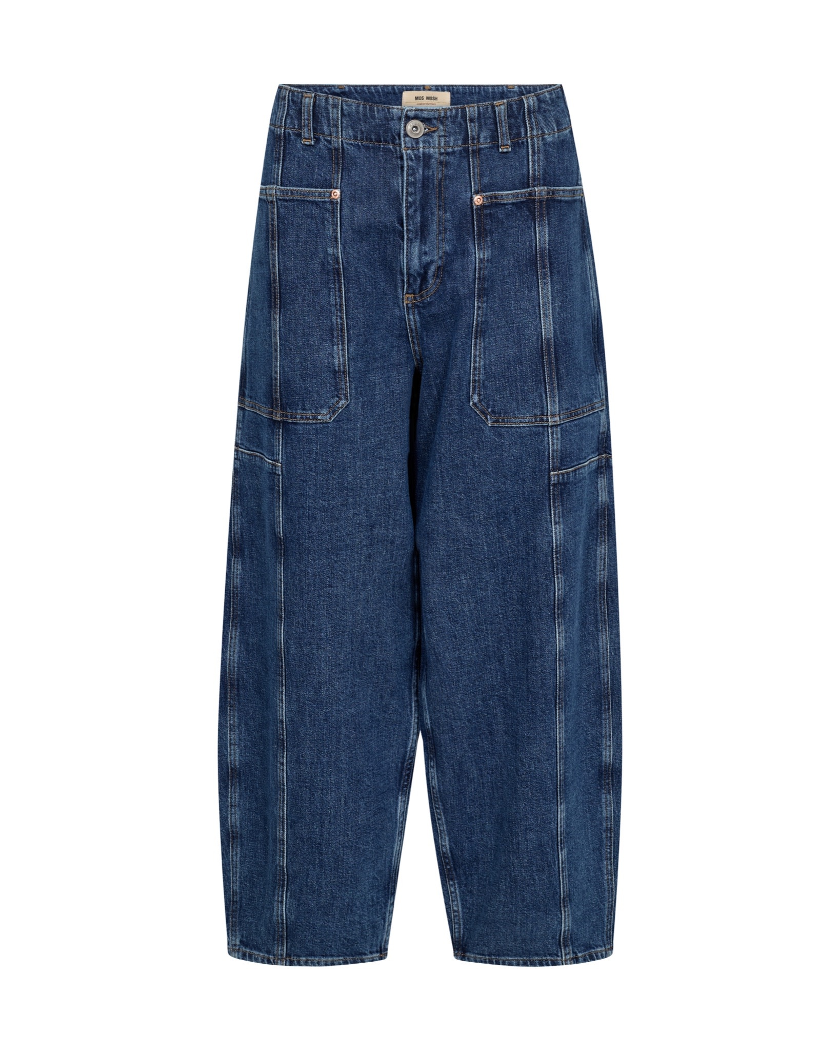 MOS MOSH Rosy Galleon jeans Blue, lengte 32