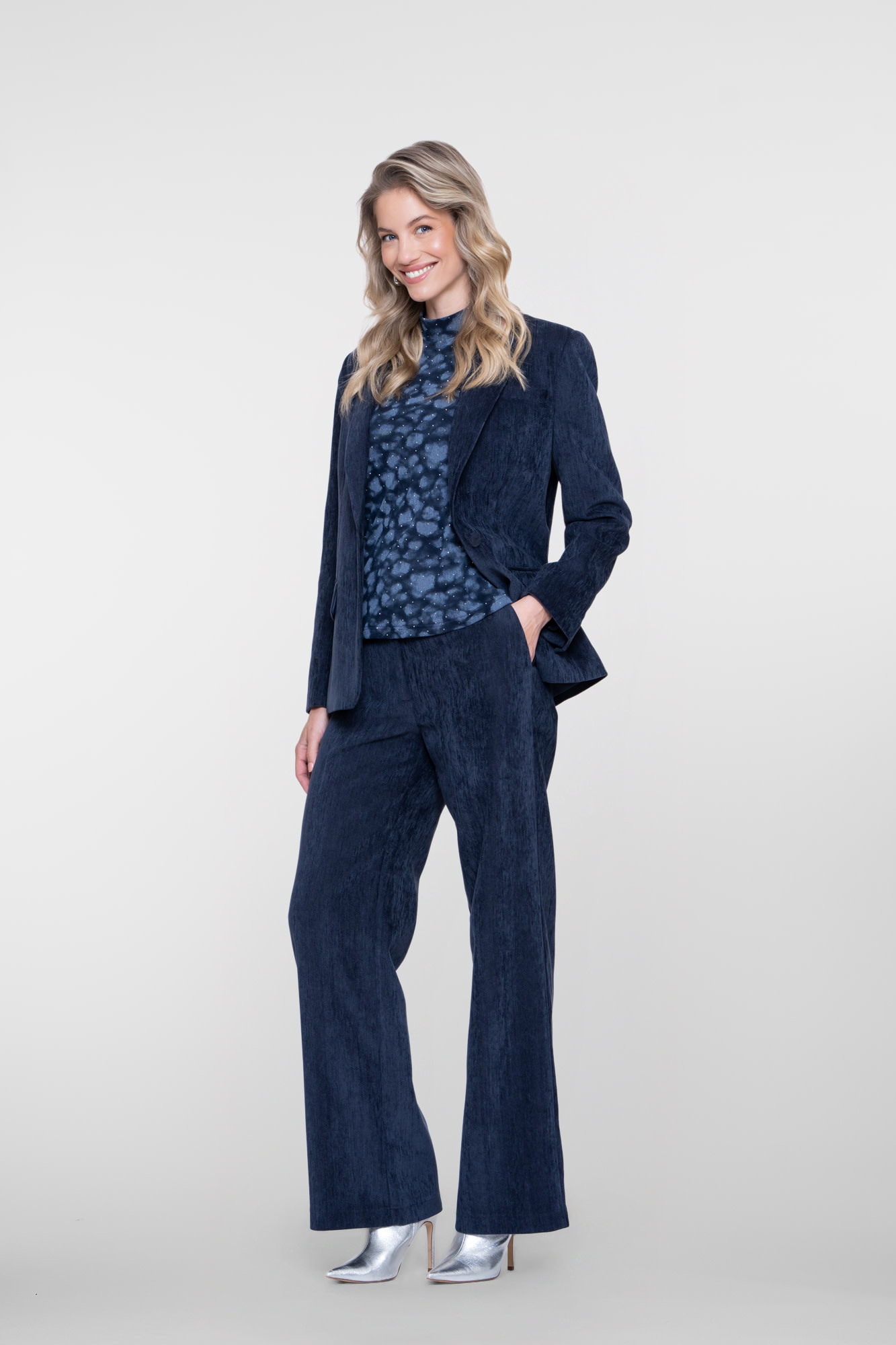 Geisha Flared jeans indigo