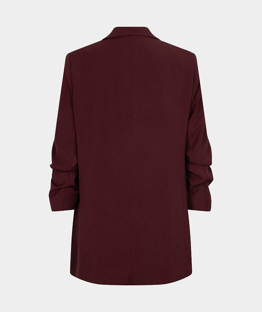 Esqualo Blazer met 3/4 mouw merlot