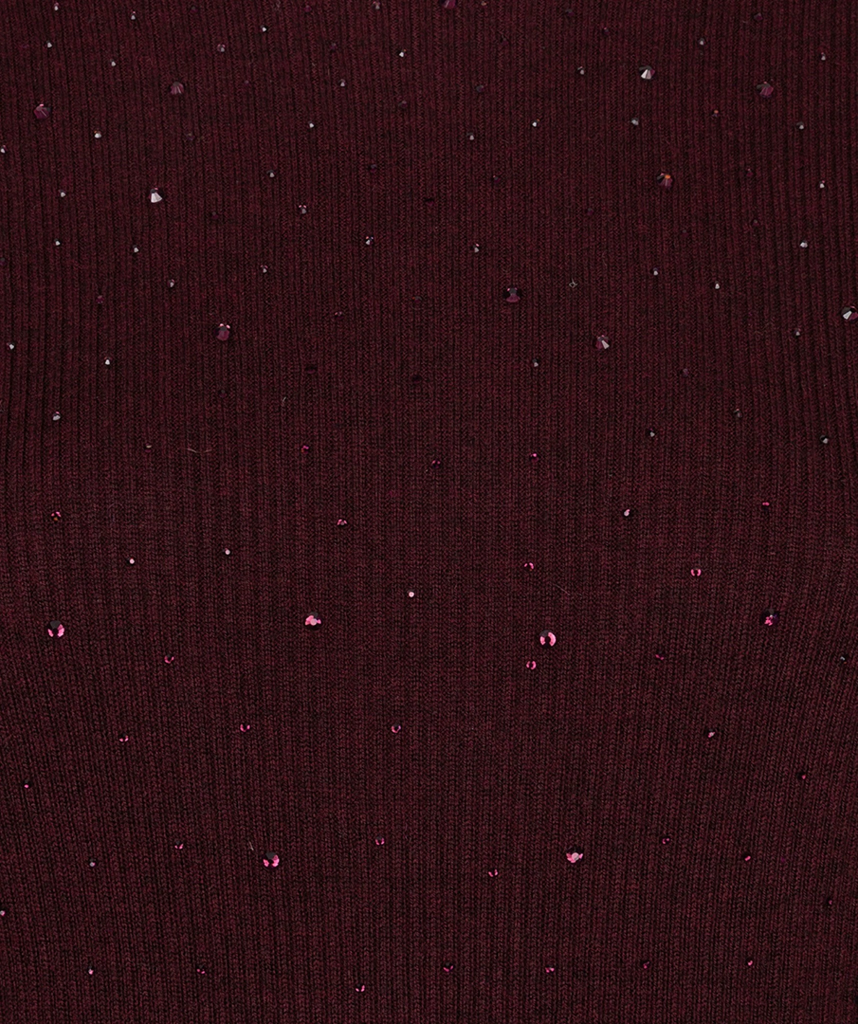 Esqualo Trui met korte mouw en studs merlot