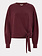 Esqualo Sweater met knoopdetail merlot