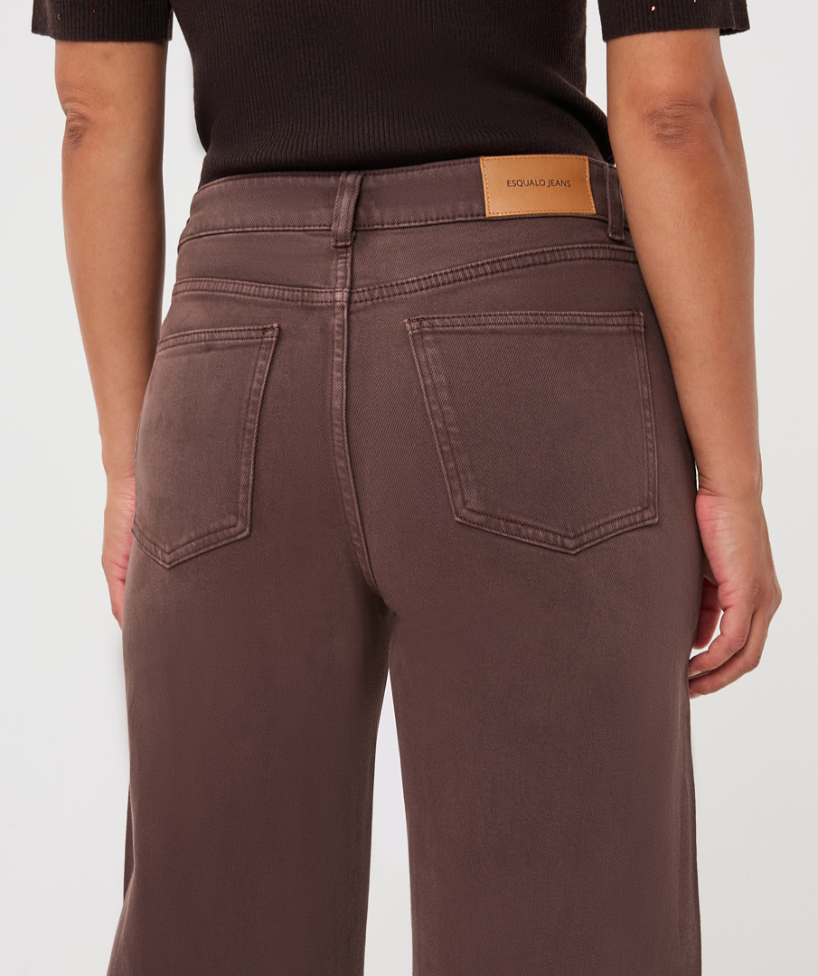 Esqualo Barrel jeans cacao