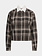 Esqualo Korte blouse met ruit en strass