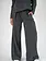 Corel Amsterdam Ella pants wide milano brush flannel Anthra Melange
