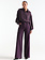 Jansen Amsterdam Jone wide leg jeans paars