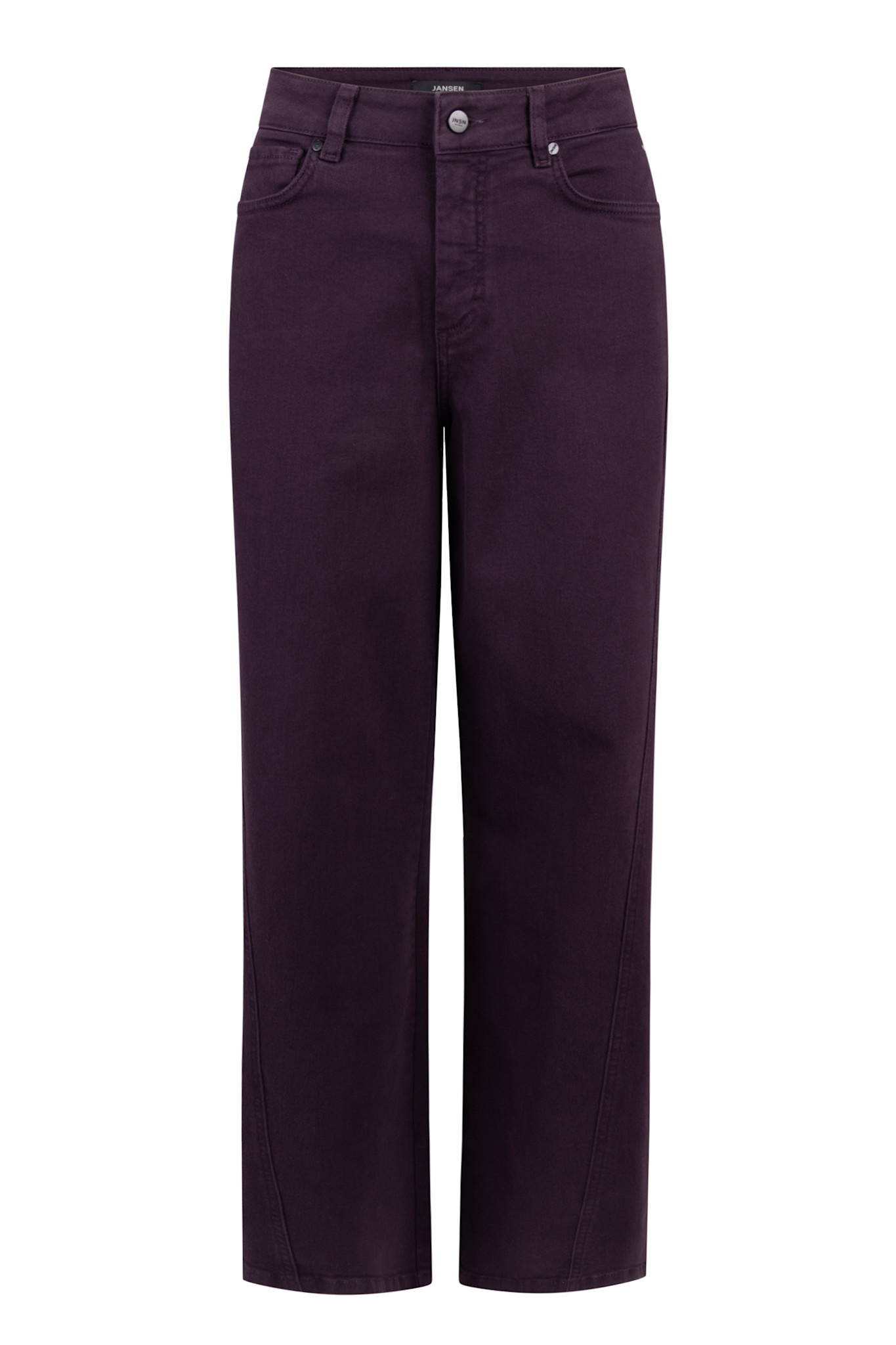 Jansen Amsterdam Jone wide leg jeans paars