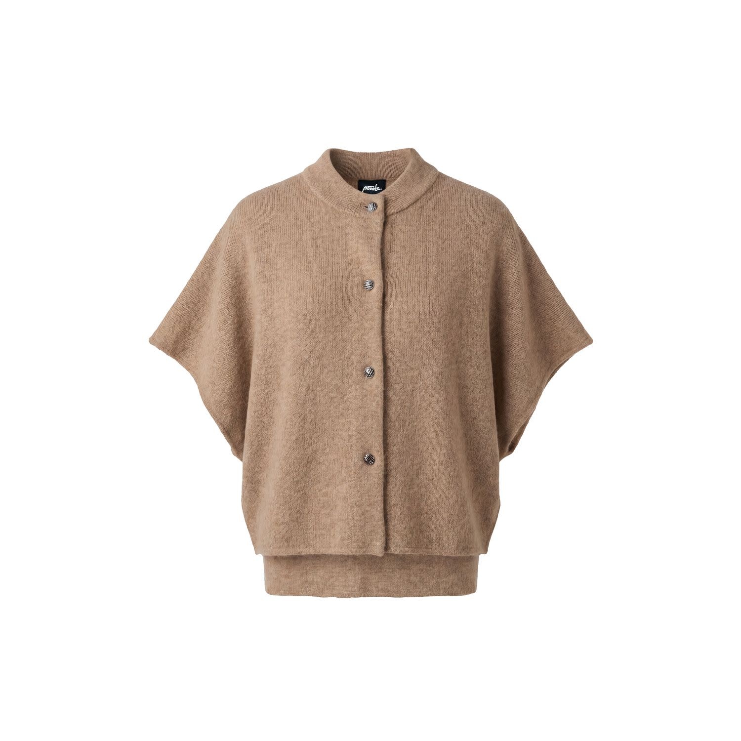 POOOLS Poncho vest biscuit