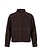 POOOLS Blouse met stiksels koffiebruin