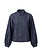 POOOLS Chambray blouse met stippen blauw