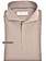 John Miller Hyperstretch polo met rits lange mouw zand