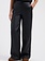 LADY DAY Chelsea wide leg broek leatherlook zwart