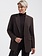 LADY DAY Lorna blazer travelstof donkerbruin