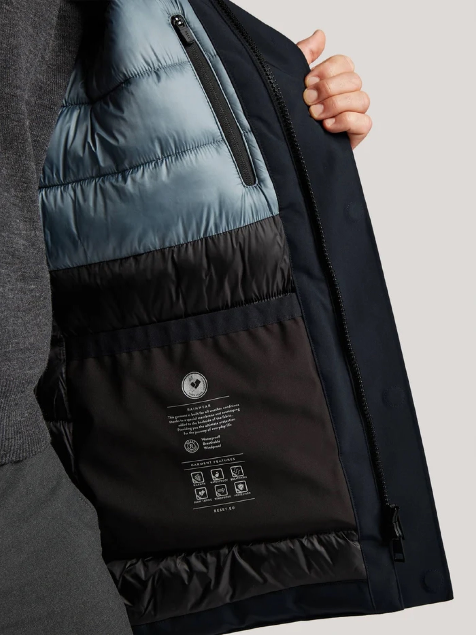 Reset Matteo parka navy