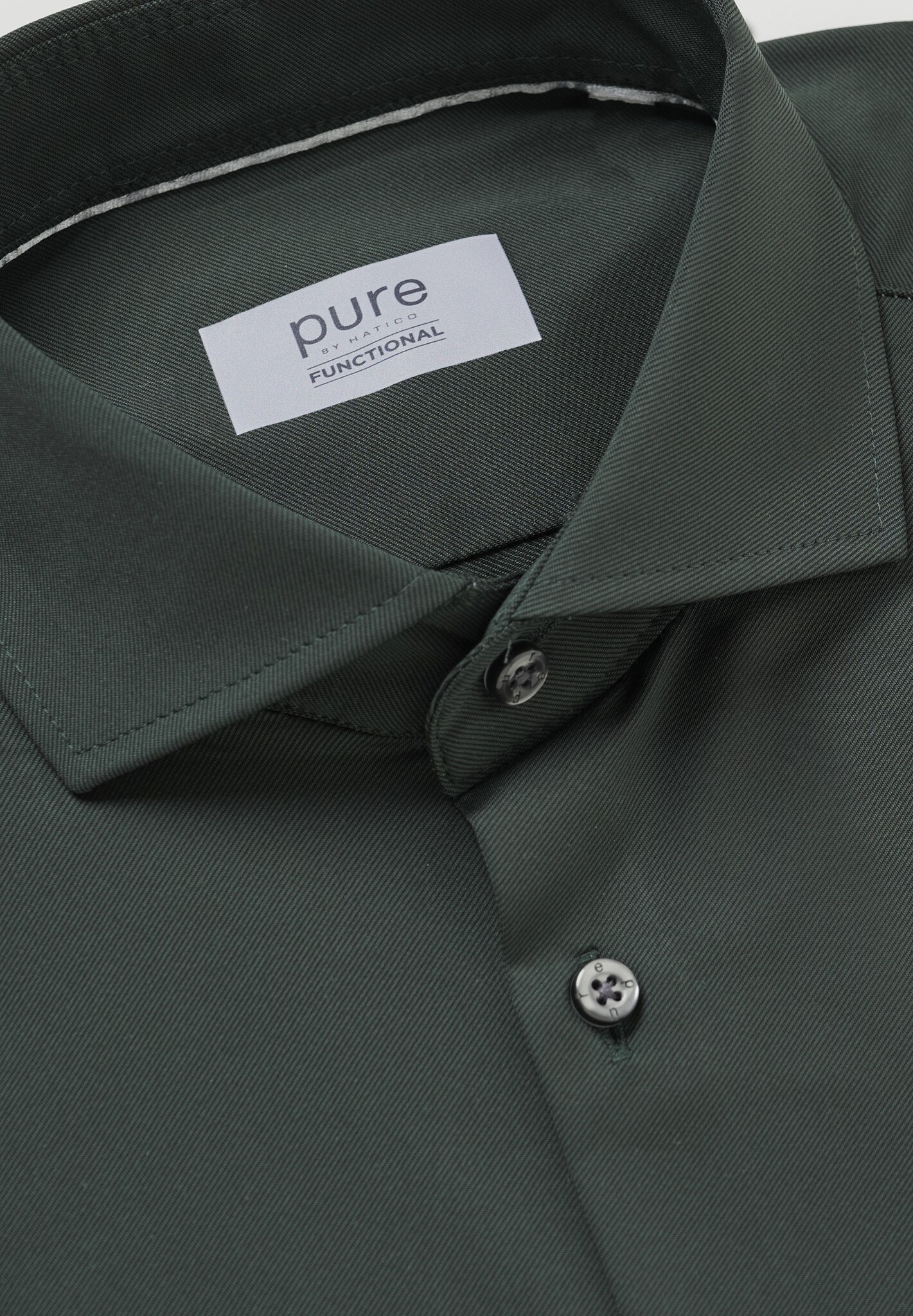 Pure Functional overhemd dennengroen
