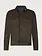 Blue industry Overshirt suède look bruin