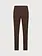 Blue industry Chino met bandplooi subtiel dessin bruin