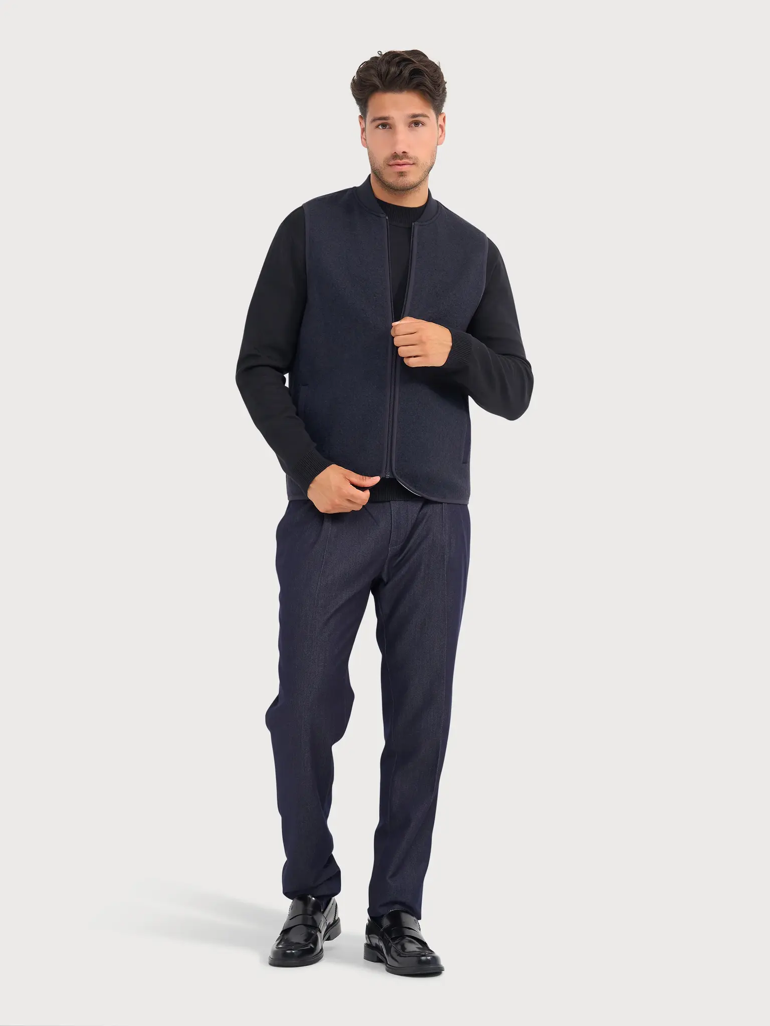 Blue industry Gilet navy
