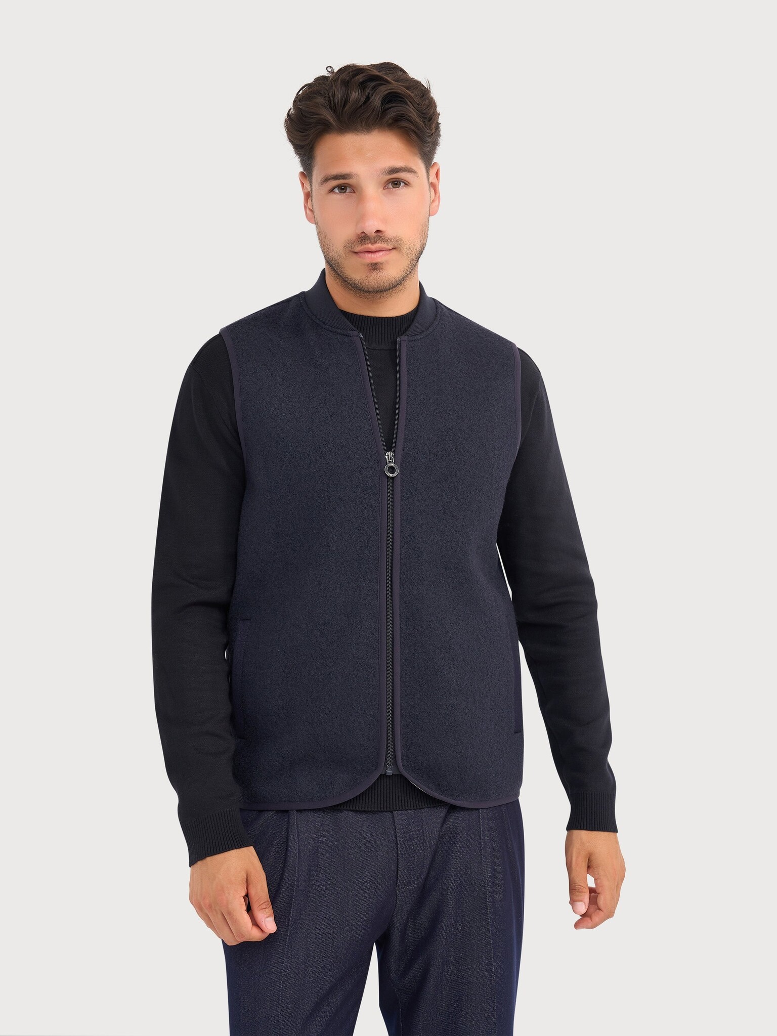 Blue industry Gilet navy