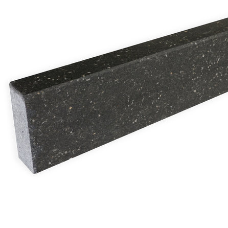 Plint hardsteen look - marmercomposiet - gepolijst (glans) - 2 cm dik - op maat - muurplint / vloerplint van glanzende arduin imitatie van marmer composiet