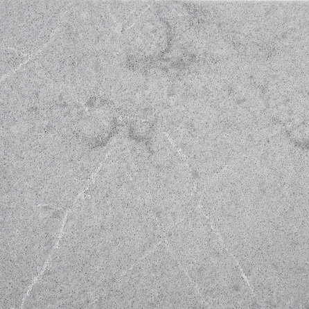Dorpel binnendeur natuursteen look grijs - kwartscomposiet - gepolijst (glans) - 2 cm dik - op maat - glanzende lichtgrijze natuursteen imitatie van quarts / quartz composiet stofdorpel / deurdorpel