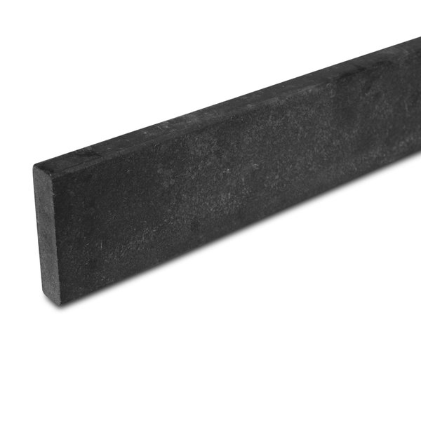  Plint Nero Assoluto graniet Anticato gevlamd 2 cm dik - OP MAAT