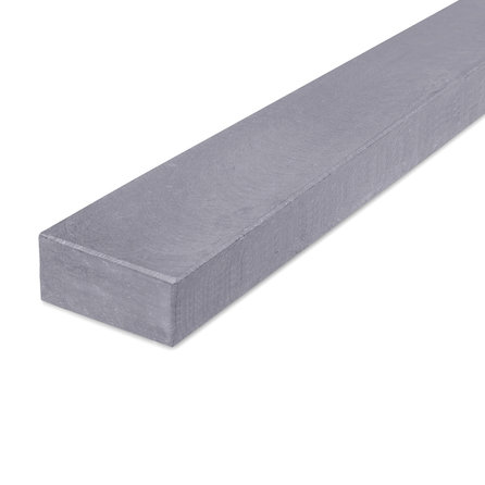 Buitendorpel vlak - Belgisch hardsteen - geschuurd (mat) - 5 cm dik - op maat - deurdorpel / onderdorpel / waterkering (t.b.v. buitendeur / voordeur) van arduin (blauwsteen)