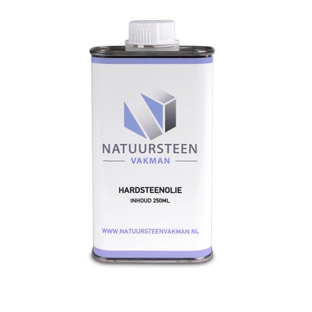 Belgisch hardsteen / arduin olie - voor kleurverdieping (donkergezoet) & bescherming - 250 ml