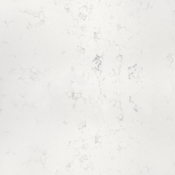  Sample Kwartscomposiet (quartz) wit marmer look 10x10x2 cm
