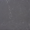 Werkblad marmerlook grijs - kwartscomposiet - gepolijst (glans) - 2 cm dik - op maat - glanzende donkergrijze marmer imitatie van quarts / quartz composiet