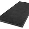 Werkblad - nero assoluto graniet - gezoet (mat) - 3 cm dik - op maat - matte zwart (absolute black) graniet