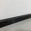 Plint hardsteen look donker - marmercomposiet - gepolijst (glans) - 2 cm dik - op maat - muurplint / vloerplint van glanzende arduin imitatie van marmer composiet