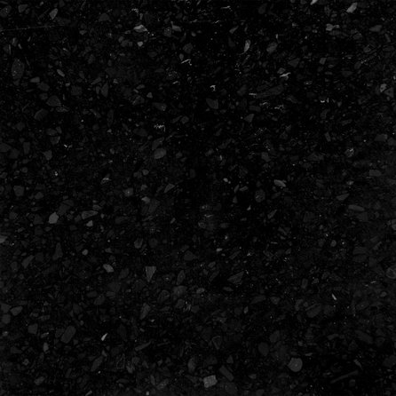 Vensterbank zwart - marmercomposiet - gepolijst (glans) - 3 cm dik - op maat - glanzende zwarte (natuursteen look) marmer composiet