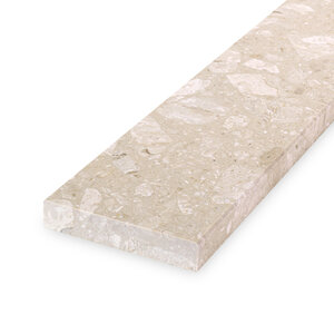 Dorpel perlato look - marmercomposiet - gepolijst (glans) - 2 cm