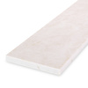 Vensterbank marmerlook crème - kwartscomposiet - gezoet (mat) - 2 cm dik - op maat - matte taj mahal imitatie van quarts / quartz composiet
