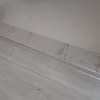 Sample marmerlook wit - kwartscomposiet - gepolijst (glans) - 2 cm dik - op maat - materiaal proefstuk / monster van glanzende witte bianco carrara imitatie van quarts / quartz composiet