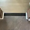 Sample hardsteen look donker - marmercomposiet - gepolijst (glans) - 2 cm dik - op maat - materiaal proefstuk / monster van glanzende arduin imitatie van marmer composiet