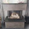 Sample hardsteen look - kwartscomposiet - gepolijst (glans) - 2 cm dik - op maat - materiaal proefstuk / monster van glanzende arduin imitatie van quarts / quartz composiet