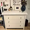 Sample - bianco carrara marmer - gezoet (mat) - 2 cm dik - op maat - materiaal proefstuk / monster van matte wit marmer