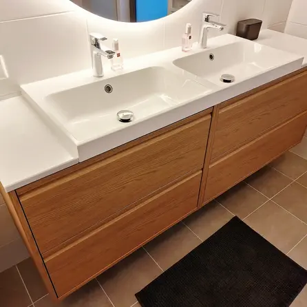 Vensterbank bianco wit - marmercomposiet - gepolijst (glans) - 2 cm dik - op maat - glanzende witte marmer composiet