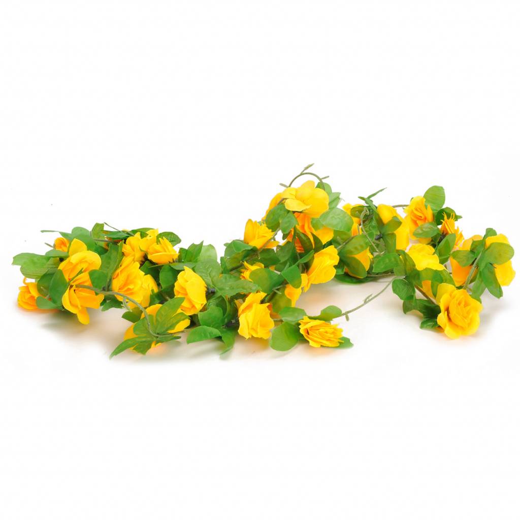 Bloemenslinger geel